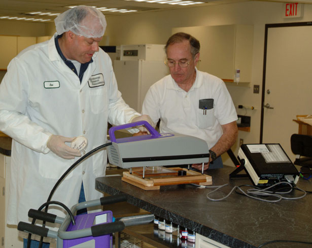 Setting up GermBuster™ to test Bacillus atrophaeus